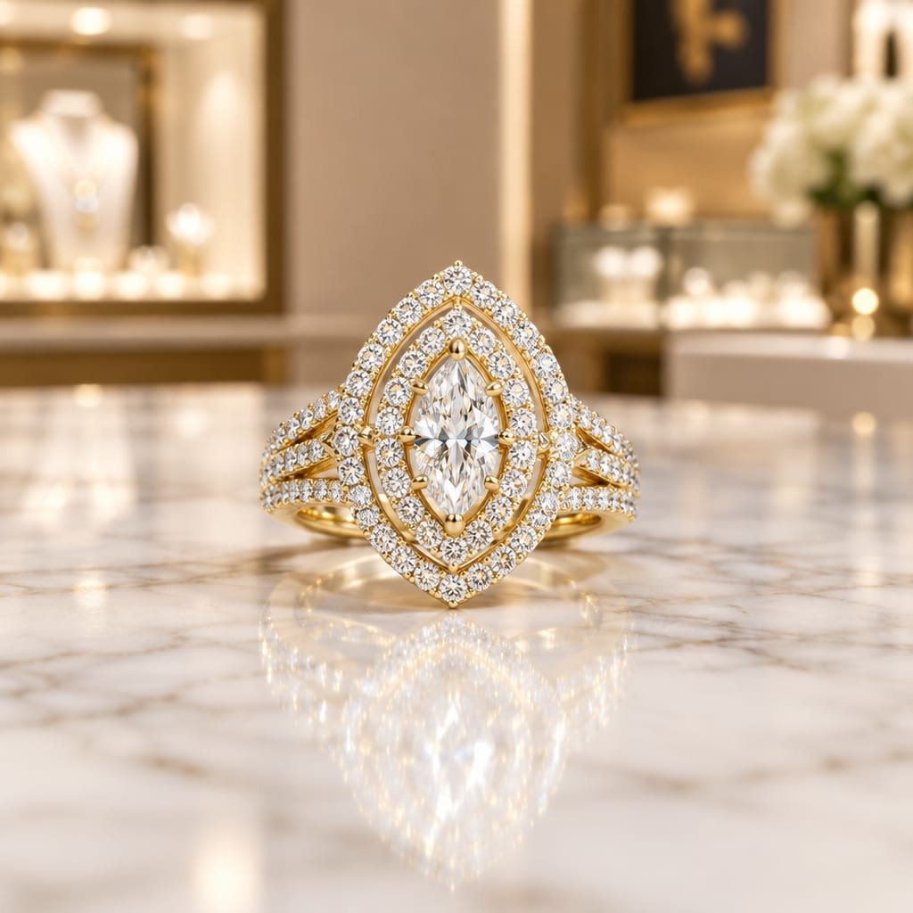 CZ L RING view 4