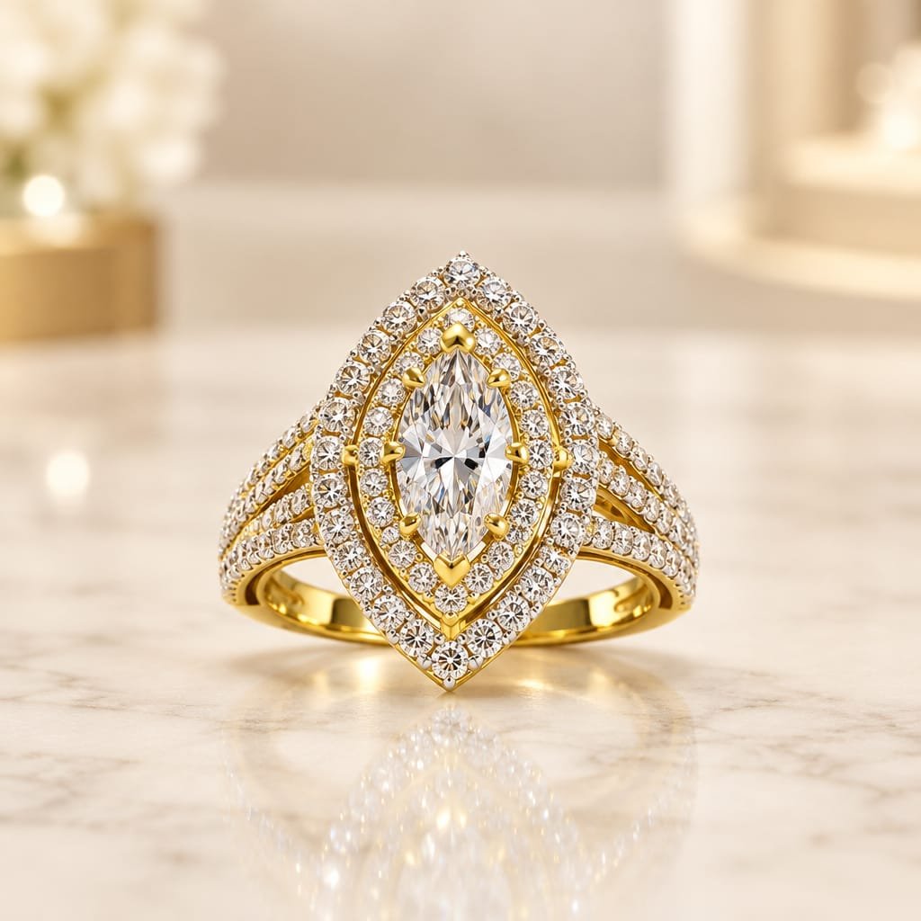 CZ L RING